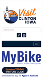 Mobile Screenshot of clintoniowatourism.com